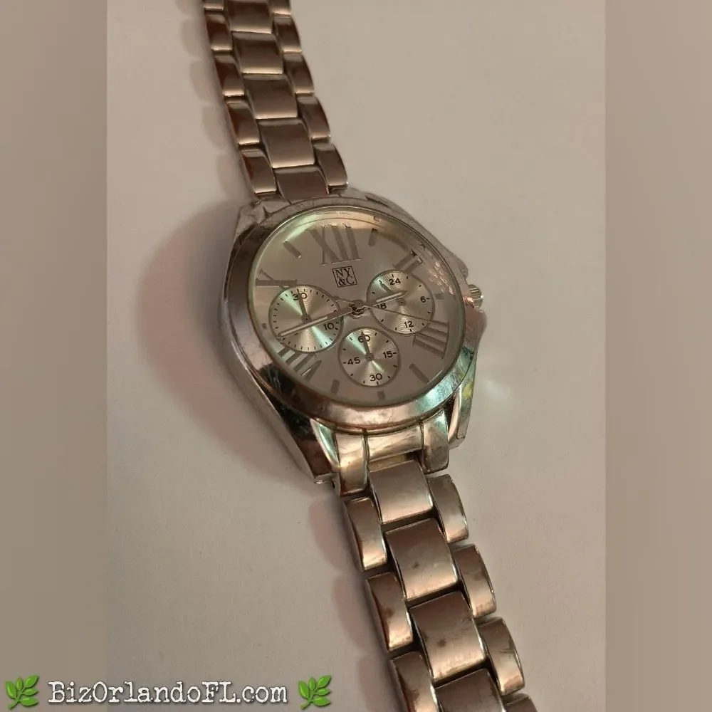 VINTAGE: New York & Company -- NY & Co -- Silver Women's Watch